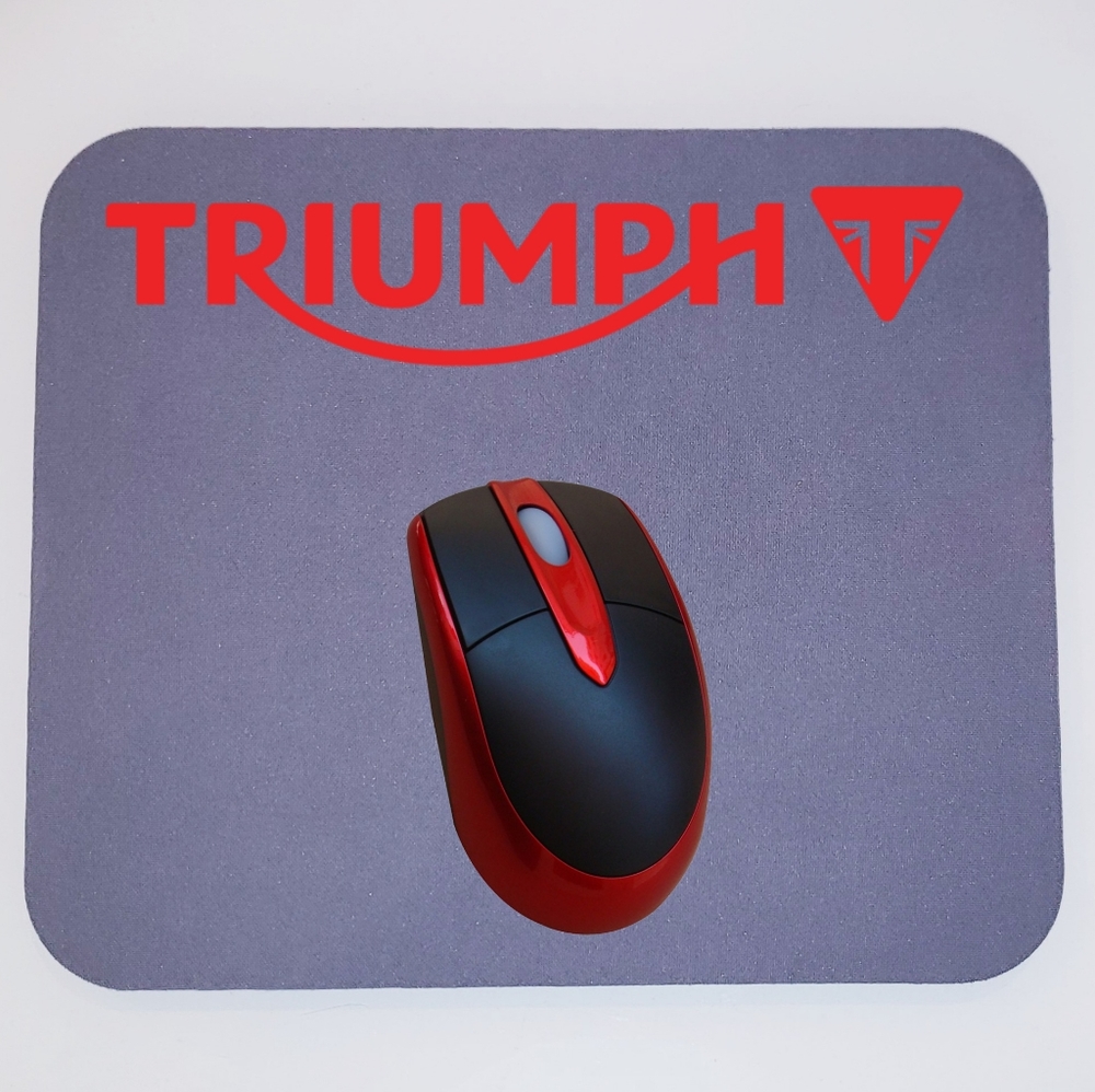 Triumph motorcycle mouse pad office mouse pad